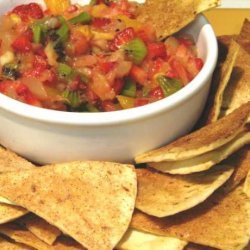 Fruit Salsa With Cinnamon Chips