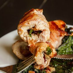 Apple Stuffed Pork Loin Chops