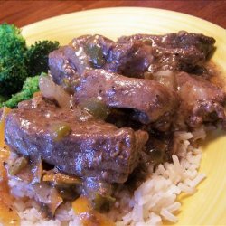 Asian Steak Strips (Crock Pot)