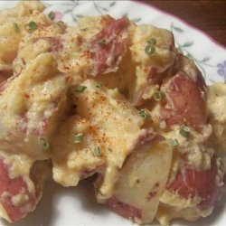 Crock Pot Creamy Cheesy Red Potatoes