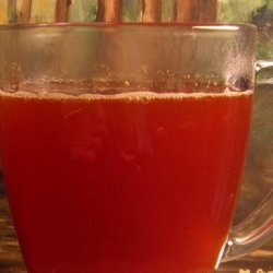 Hot Cranberry Tea Cider