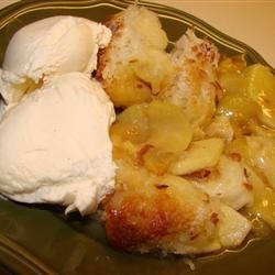 Coconut-Apple Cobbler