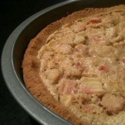 Rhubarb Custard Pie V