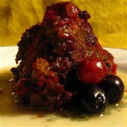 Cranberry  Pudding