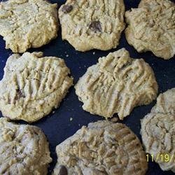 Peanut Butter Shortbread Cookies