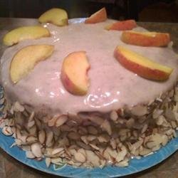 Peaches and Cream Cake