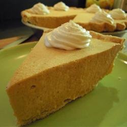 Pumpkin Bavarian Cream Tart