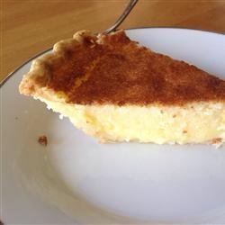 Buttermilk Pie with Molasses