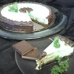 Chocolate Mint Cheesecake