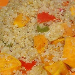 Quinoa, Sweet Potato and Peppers