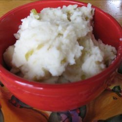 Green Chile Mashed Potatoes