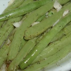 Baked Garlic Green Beans