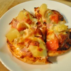 Ham and Pineapple Pizza