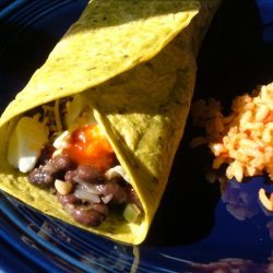 Pass-It-Along Black Bean Burritos