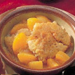 Lazy Peach Cobbler