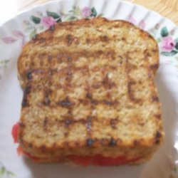 Tomato Sandwich Packets for the Grill