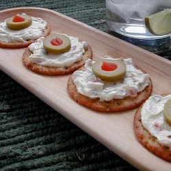 Cream Cheese & Olive Sandwiches