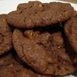 Chocolate Peanut Butter Double Chip Cookies