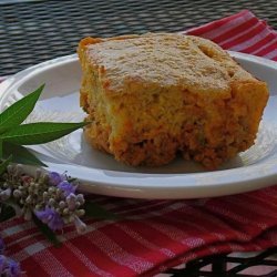 Cornbread Hamburger Pie