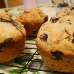 Cooking Light's Blueberry Cinnamon-Burst Muffins