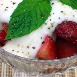 Strawberries With Brown Sugar & Balsamic Vinegar
