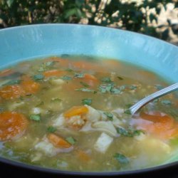 Seafood Soup With Ginger Broth