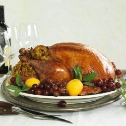 Roast Turkey With Cornbread Stuffing