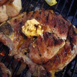 Grilled Steaks (Or Chops) With Chipotle Butter