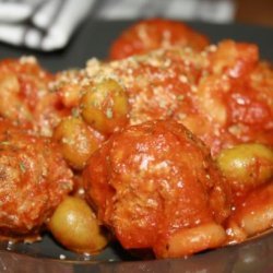 One-Pan Pasta and Meatballs