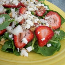 Strawberry & Bleu Cheese Salad
