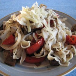 Roasted Balsamic Vegetables With Penne