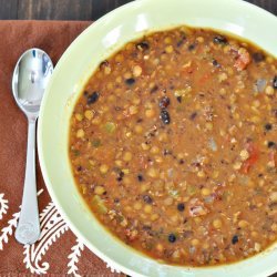 Lentil Soup with Andouille Sausage