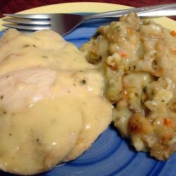 Chicken and Stuffing Casserole