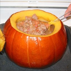 Beef Stew in a Pumpkin