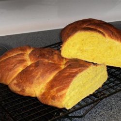 Challah II With Maple Syrup Glaze (Eggless Version)