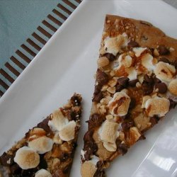 Rocky Road Cookie Pizza