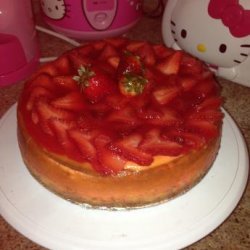 Jelled Strawberry Topping for Cheesecake