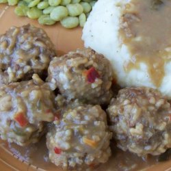 Beef Porcupine Balls