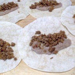 Beef and Bean Burritos