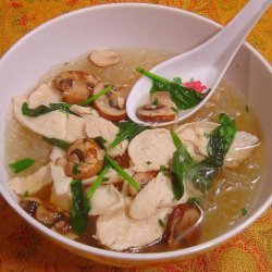 Easy Thai Chicken Noodle Soup