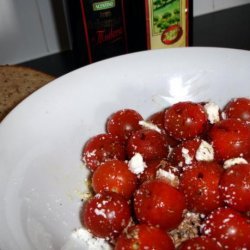 Easy Cherry Tomato and Feta Salad