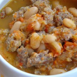 Tuscan Sausage and Bean Soup