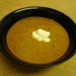 Exotic Nile River Split Pea Soup