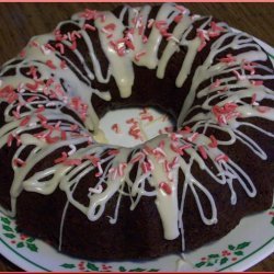 Peppermint Fudge Cake