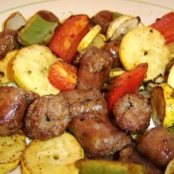 Bratwurst Kabobs