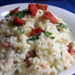 Sun-Dried Tomato Risotto With Mozzarella