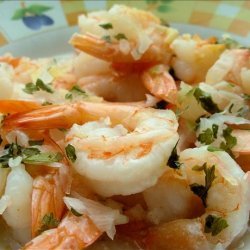 Garlic Prawns in the Microwave