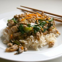 Sweet and Spicy Ground Turkey Stir-Fry