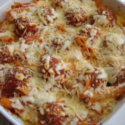 Super Simple   Eye talian Meatball Casserole