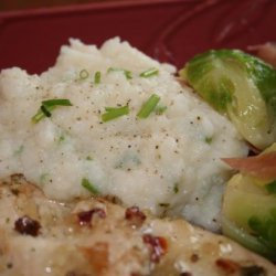 South Beach Cauliflower Mash With Chives